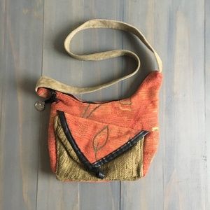 ERDA ~ Fall Tapestry Leaf Purse